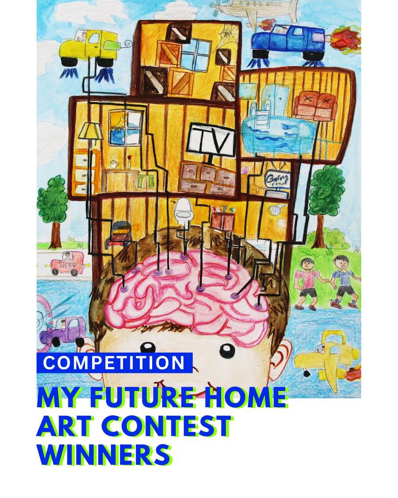 My Future Home art contest winners