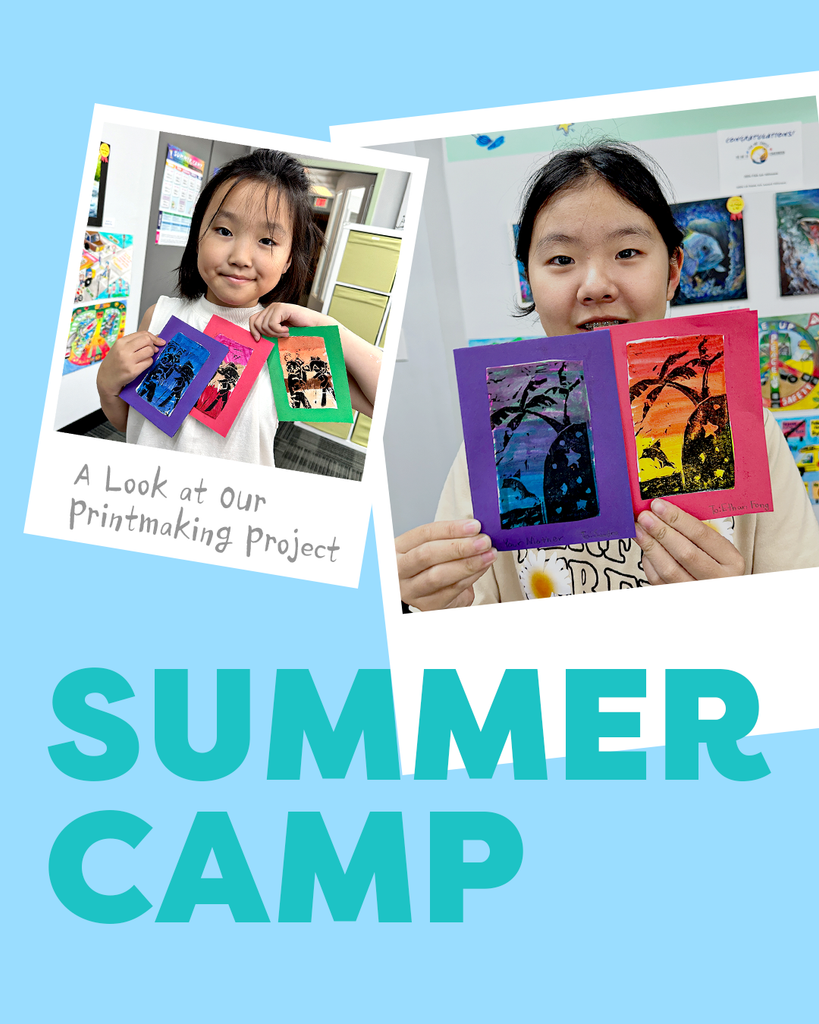 The Importance of Summer Art Camp: A Look at Our Printmaking Project