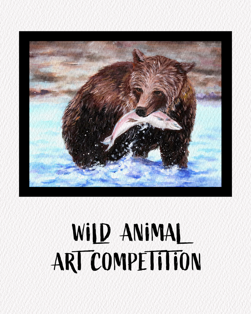 Wild animal art competition