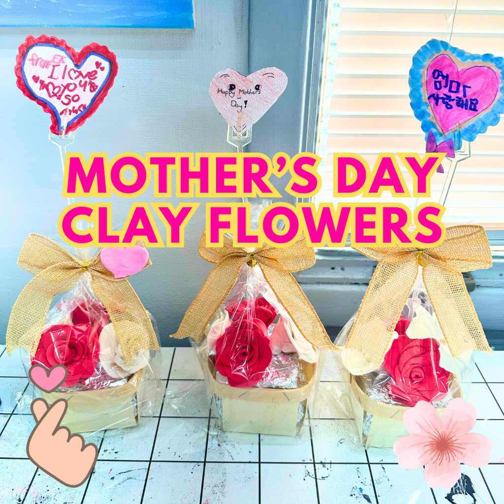 Mother's Day Clay Flowers!