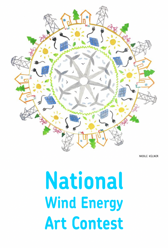 Artroom101's Little Artists Shine in the National Wind Energy Art Contest!